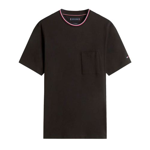 Playera Tommy Hilfiger negro para caballero MW0MW41472-BDS