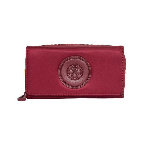 Cartera casual Jaime Ibiza para dama tinto ji 647