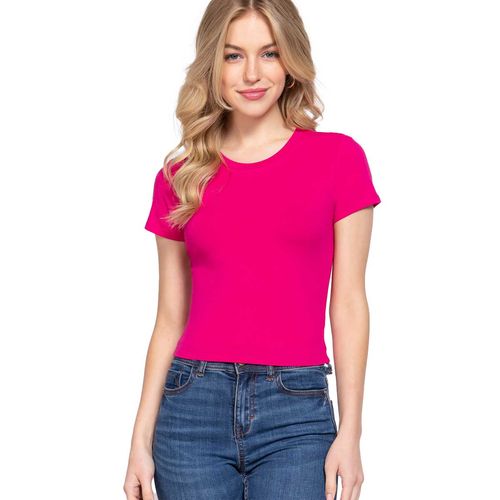 Blusa Active Usa rosa para dama T12362