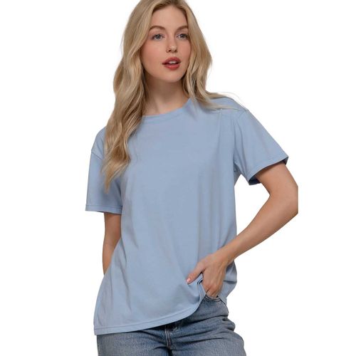 Playera Active Usa azul para dama T14447