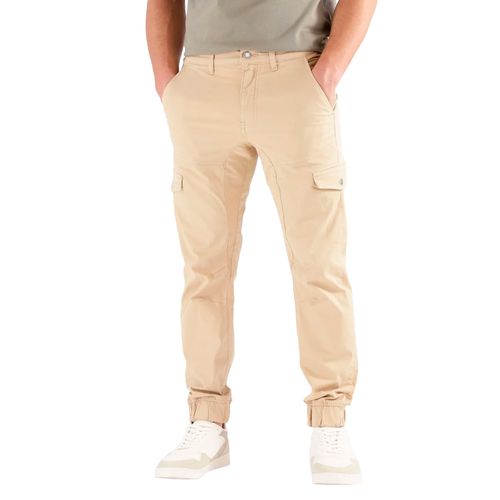 Pantalón Guess beige para caballero M5YB54WHD71-G03
