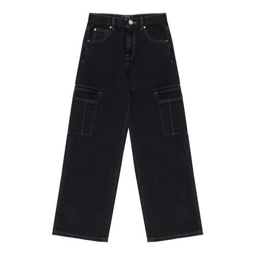 Pantalón de mezclilla Guess negro para jovencita J5BA02D5JL0-EWS