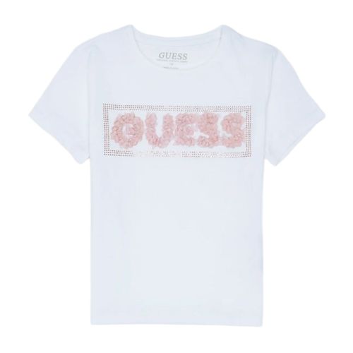 Blusa Guess blanco para jovencita J5BI36J1314-G01