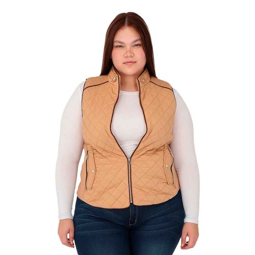 Chaleco Austin café para dama AC73542