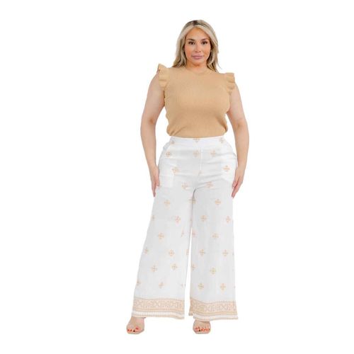 Pantalón Austin blanco para dama LR1515