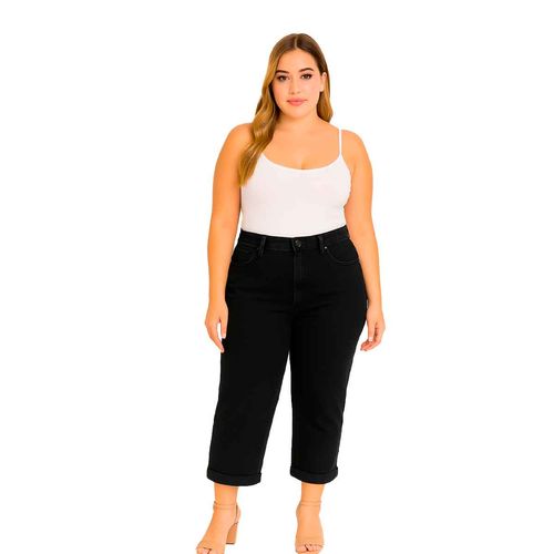 Pantalón de mezclilla Austin negro para dama CE739