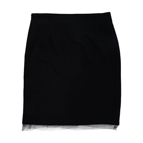 Falda Mako & Co negro para dama MKMF0011
