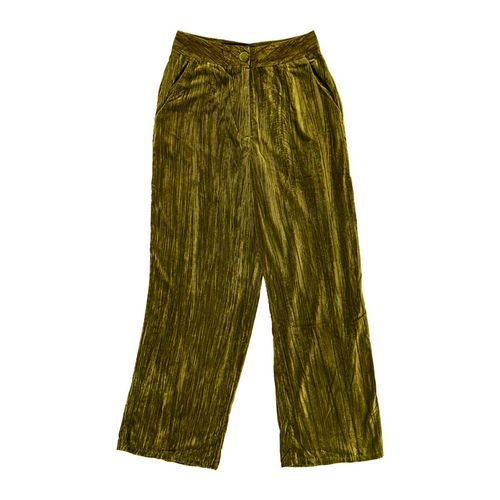 Pantalón Mako & Co verde para dama MKMP0015