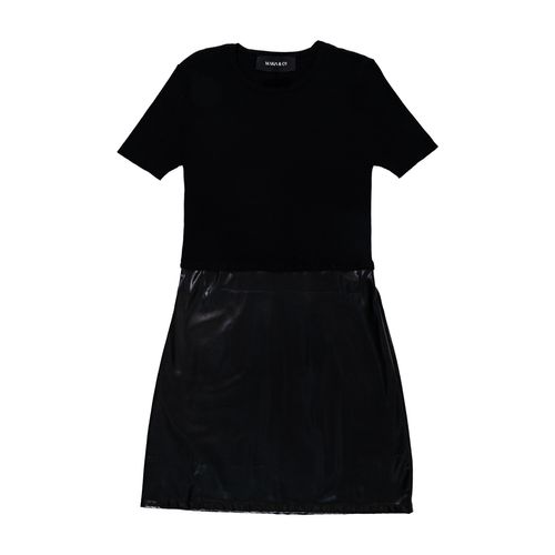 Vestido Mako & Co negro para dama MKMV0050