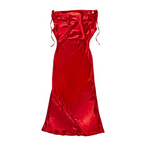 Vestido Mako & Co rojo para dama MKMV0068