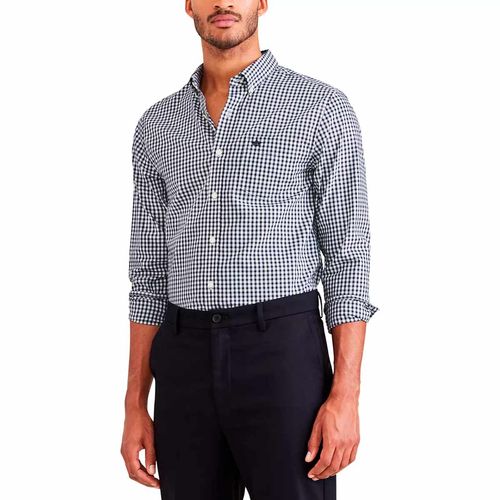 Camisa Dockers azul para caballero A4252-0010