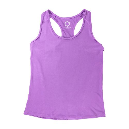 Playera deportiva Hexagon morado para dama 672