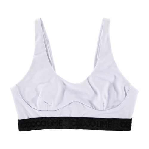Top deportivo Cocolime blanco para dama CCL TOP BRA 03