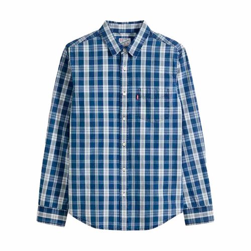 Camisa Levis azul para caballero 85746-0193