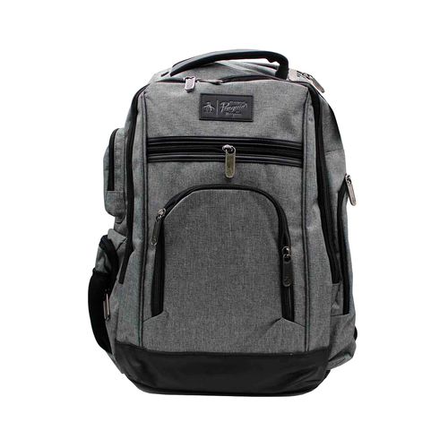 Mochila de viaje Original Penguin para caballero gris n94-2062-4