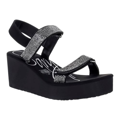 Sandalia Sary negro para dama 5339