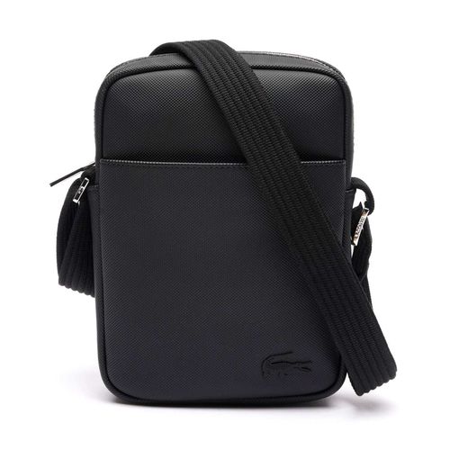 Mariconera Lacoste para caballero negro nh4422hc-000