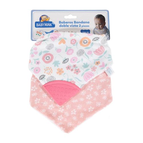 Set de baberos  Baby Mink multicolor BM11E