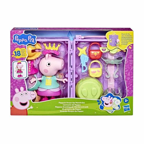 Set de juego Peppa Pig armario multicolor g1017