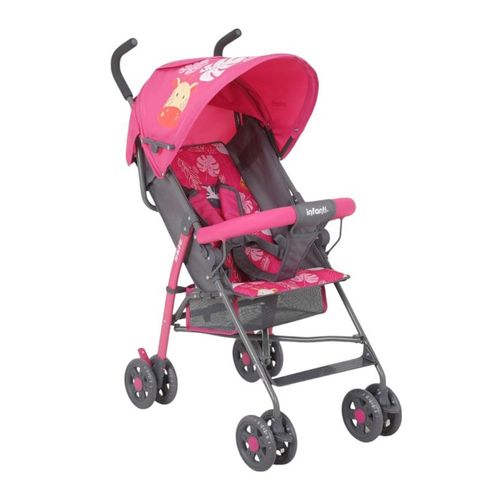 Carriola bastón Infanti skit safari rosa 23xfl801psf