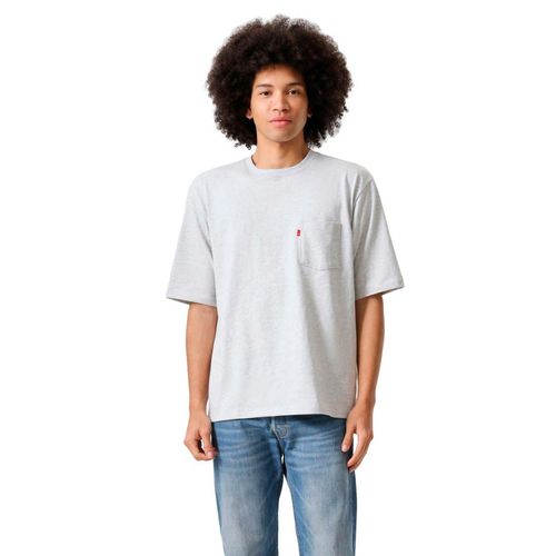 Playera Levis gris para caballero 005OB-0002