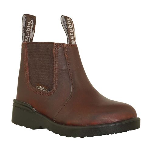 Bota casual Establo café para niño 501