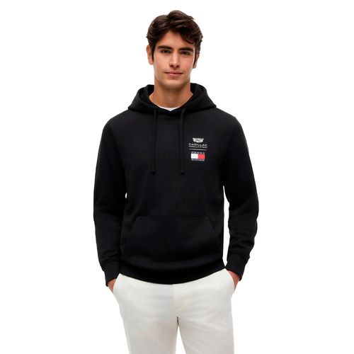 Sudadera para caballero  Tommy Hilfiger Cadillac Fórmula 1 Team negro MN0MN00079-BDS