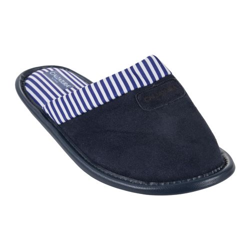 Pantufla Stahl azul para dama 10015