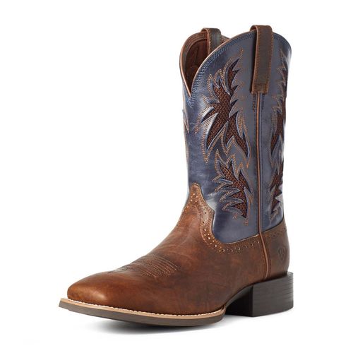 Bota vaquera  Ariat café para caballero 10035928