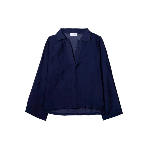 Blusa para dama Stop azul 28183