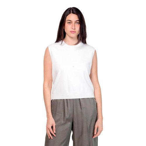 Blusa para dama Stop blanco 28165