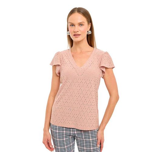 Blusa casual para dama Alexis  rosa 58260107R