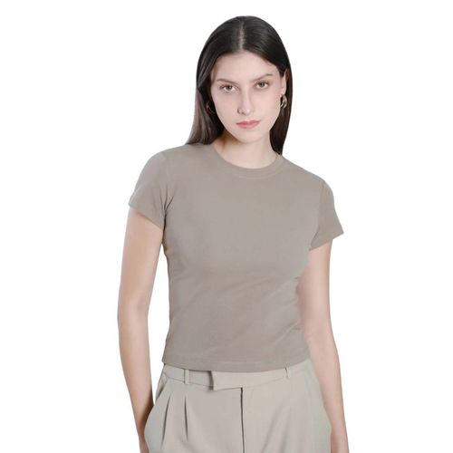 Playera casual para dama  Lob café DPPM1250