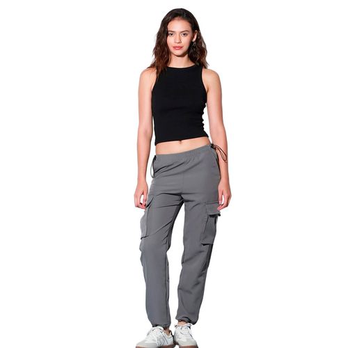 Pantalón Lob gris para dama  dpcg0032