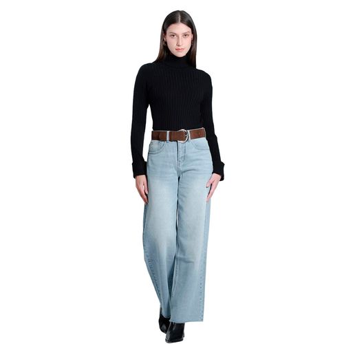 Pantalón de mezclilla  para dama  Lob azul DPMZ0006