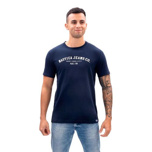 Playera para caballero Nautica Jeans azul V47985-4VN