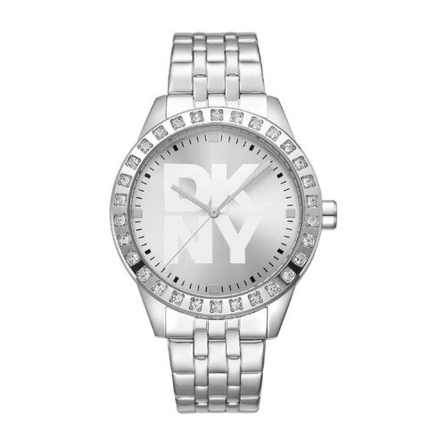 Reloj Dkny plateado para dama DK1L059M0035