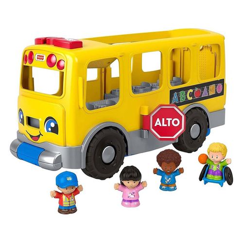 Camión escolar Fisher Price  multicolor jff15