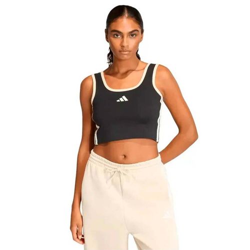 Top deportivo  para dama Adidas blanco JY6963