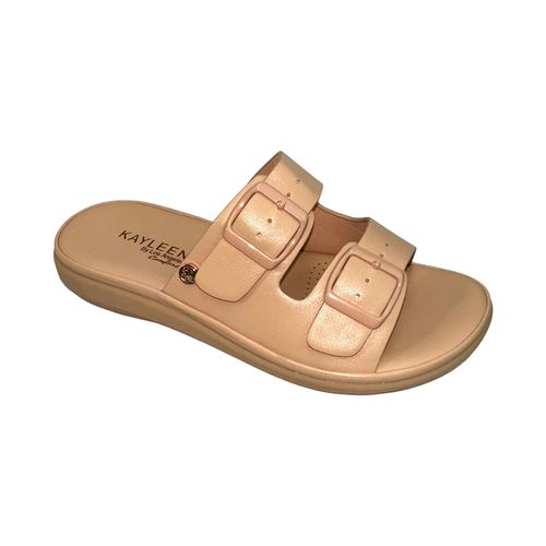 Sandalia casual Kayleen beige para dama AUBRIE-72