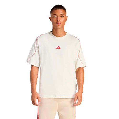 Playera casual para caballero  Adidas blanco KC0428