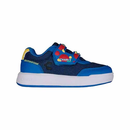 Tenis casual Charly azul para niño 1065485001