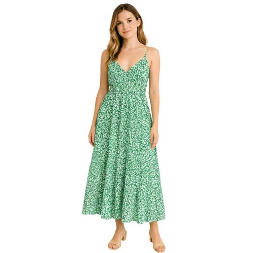 Vestido casual para dama Mako & Co Verde MKMV0080