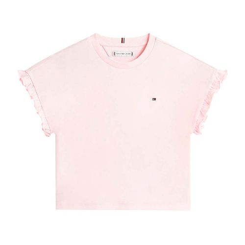 Playera Tommy Hilfiger rosa para jovencita kg0kg08970-tg7