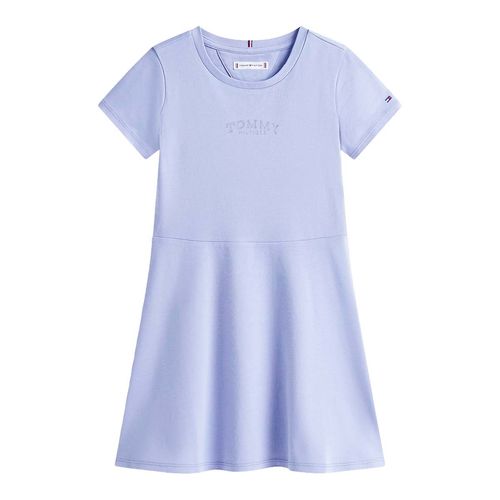 Vestido Tommy Hilfiger lila para jovencita kg0kg09284-c5u
