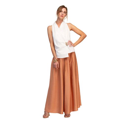 Pantalón Ferriano  café para dama  PG00677