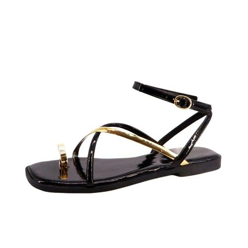 Sandalia casual JP negro para dama VIEW-55