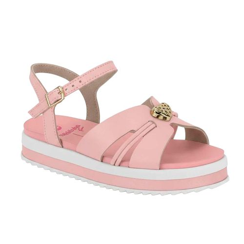 Sandalia casual Molekinha rosa para niña 2305.1574.23876
