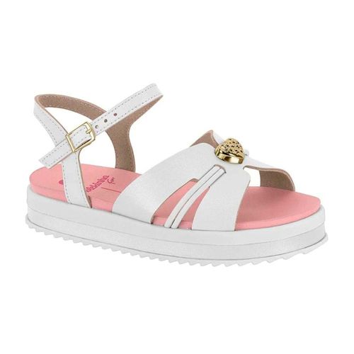 Sandalia casual Molekinha blanco para niña 2305.1574.23876