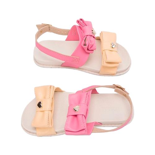 Sandalia casual Molekinha rosa para niña 2341.128.9569-1